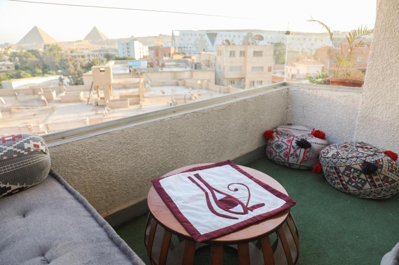 King Tout Hotel Pyramids View Cairo Exterior photo