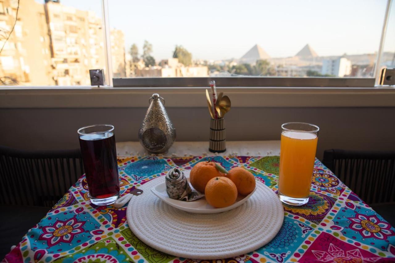 King Tout Hotel Pyramids View Cairo Exterior photo